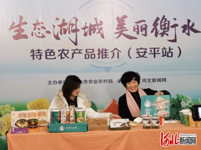 从田间到餐桌 “生态湖城 美丽衡水”特色农产品直播推介启动