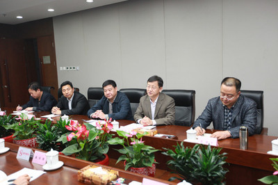 陈存根同志会见河北省临城县委书记宋向党一行，深化党建交流合作